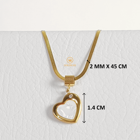 Cadena Corazón Mujer