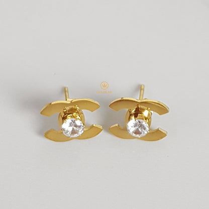 Aretes CH Estilo Diamante