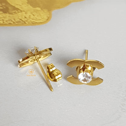 Aretes CH Estilo Diamante